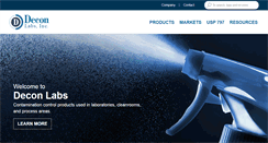 Desktop Screenshot of deconlabs.com